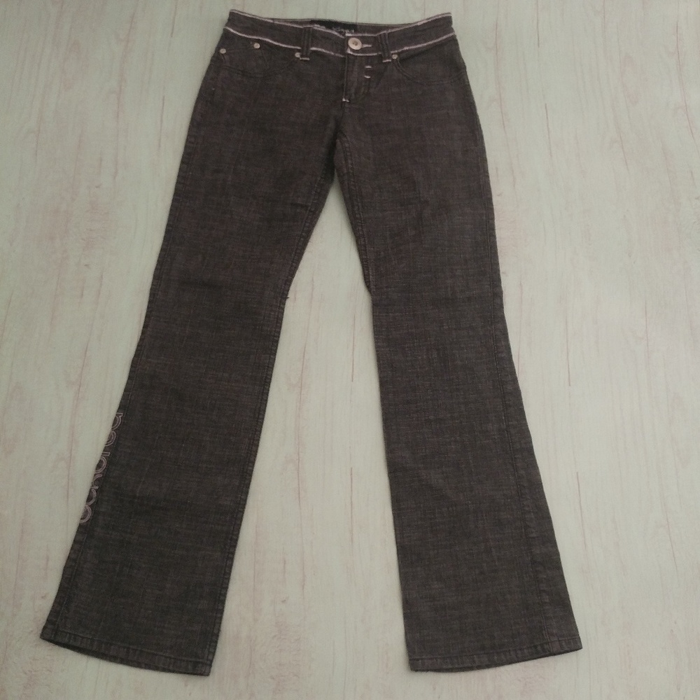 Eckored Stonewashed Black Juniors Jean - Size 5